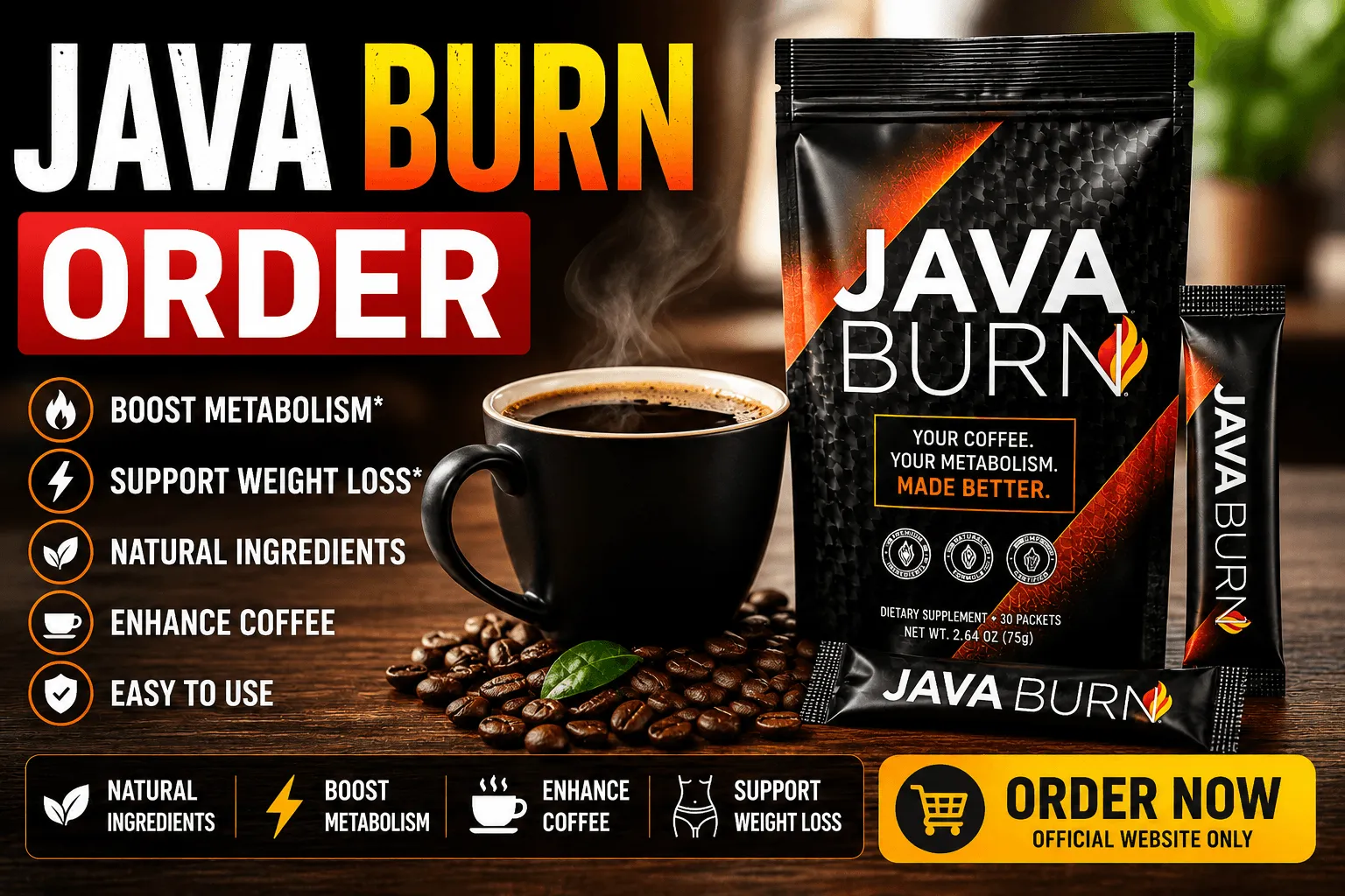 Java burn Order