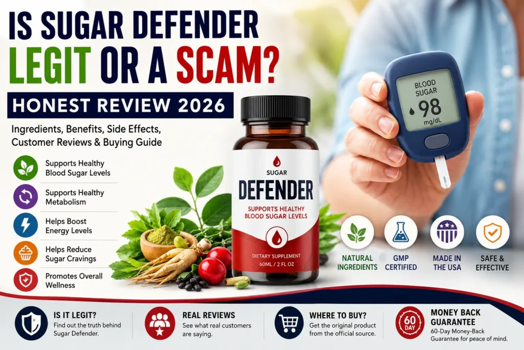 Is Sugar Defender Legit or a Scam?
