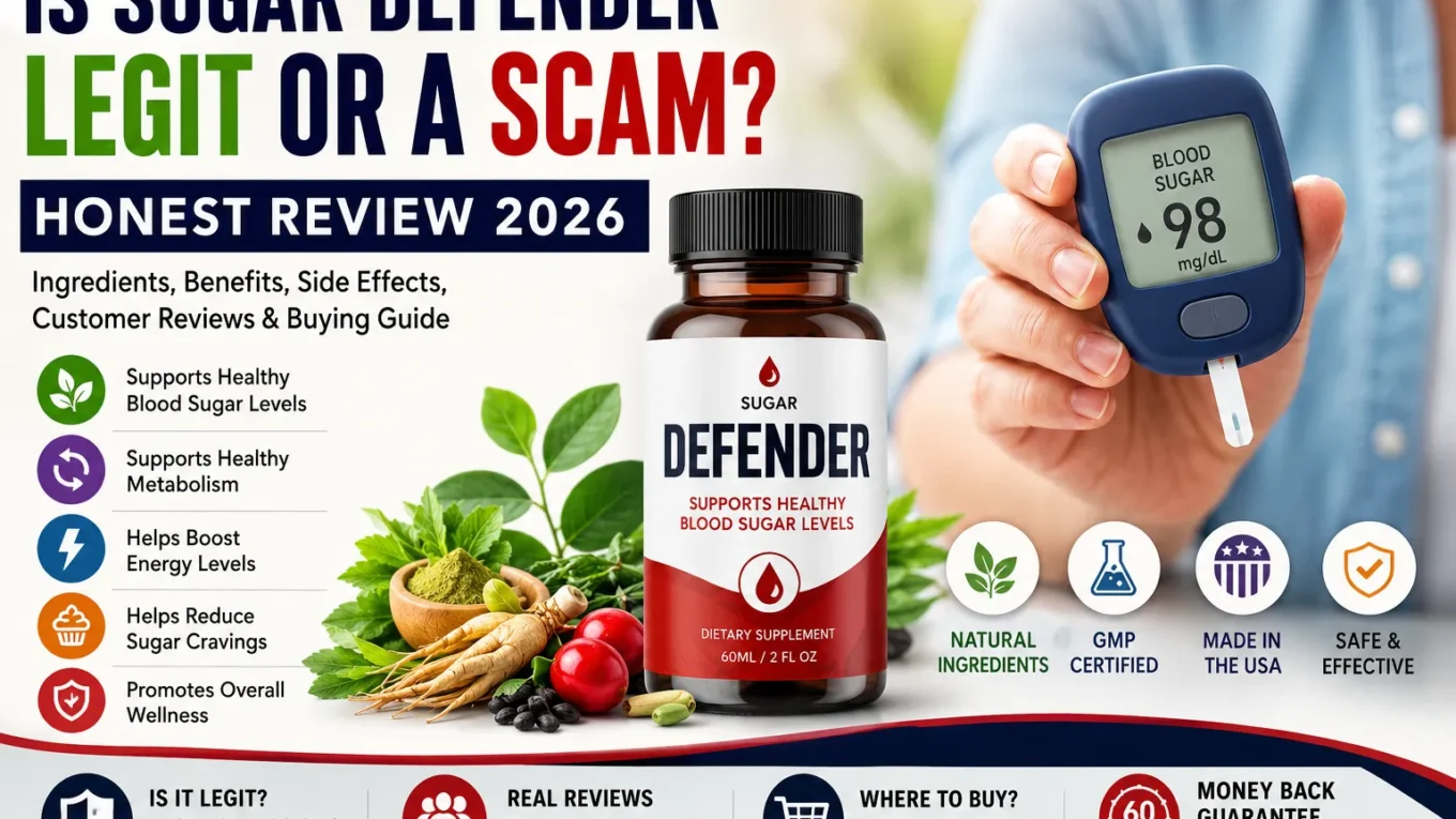 Is Sugar Defender Legit or a Scam?